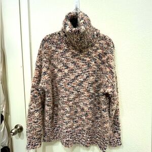 Oversized Turtle Neck Sweater